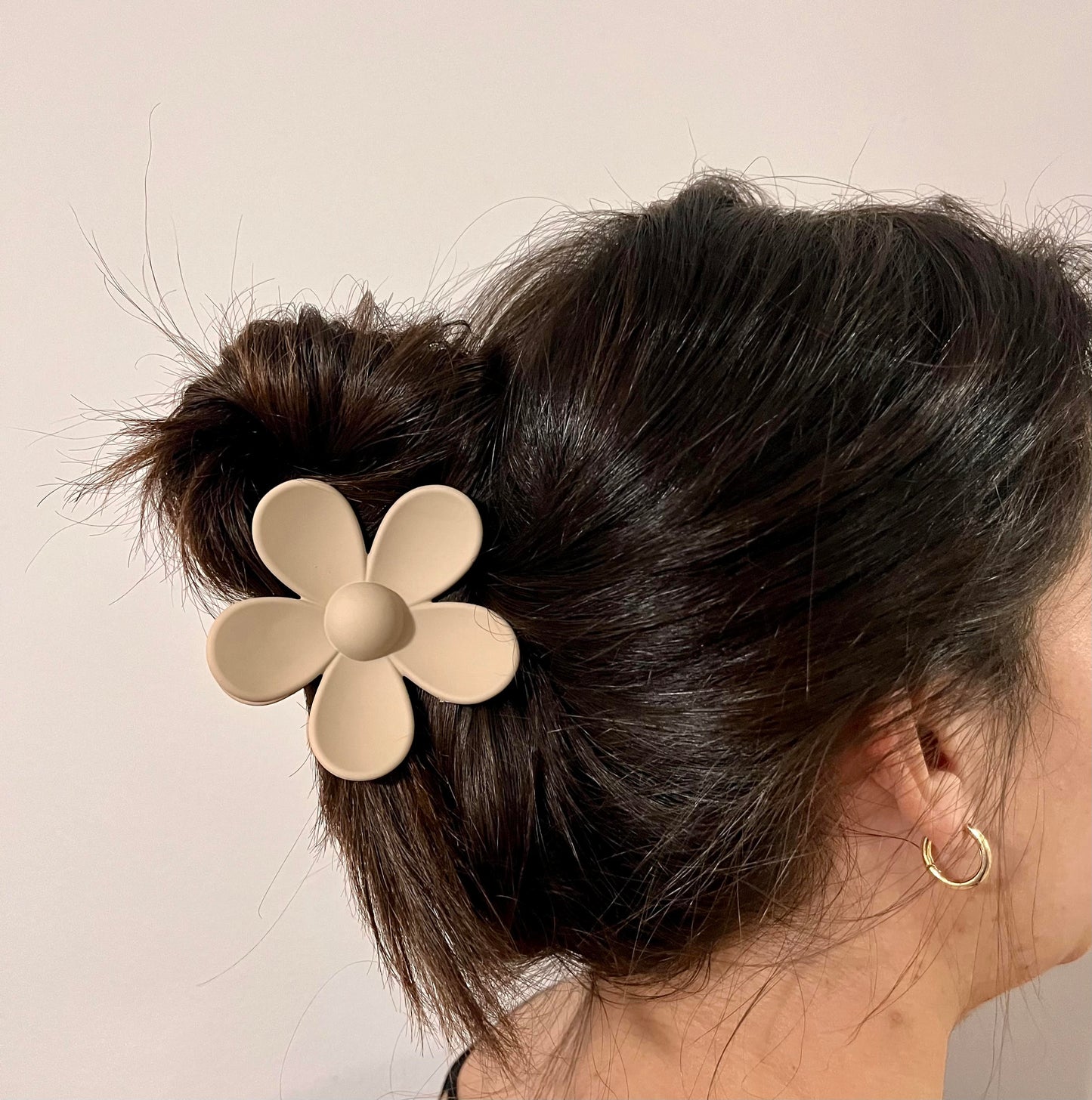 Flower Claw Clip